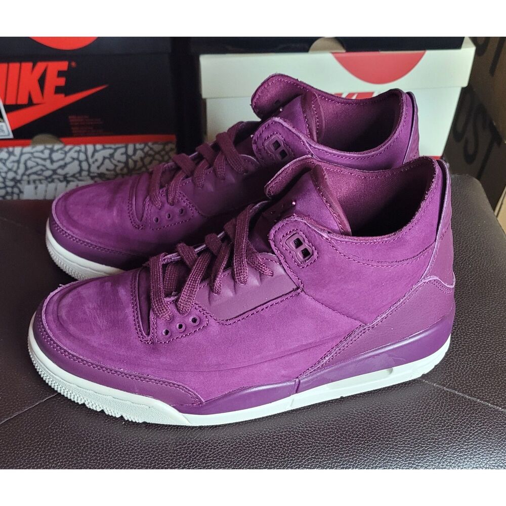 Nike Air Jordan 3 Retro SE Bordeaux AH7859-600 Women’s Size 7 New 2018